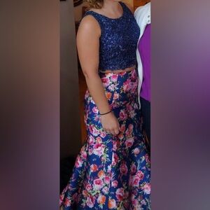Two-piece Prom dress